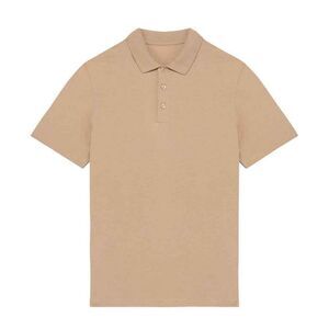Native Spirit Mens Jersey Polo Shirt / Wet Sand